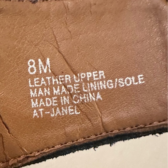 Arturo Chiang Janel High Heel size 8 M Perforated Leather Peep-toe Sandals - Picture 9 of 9